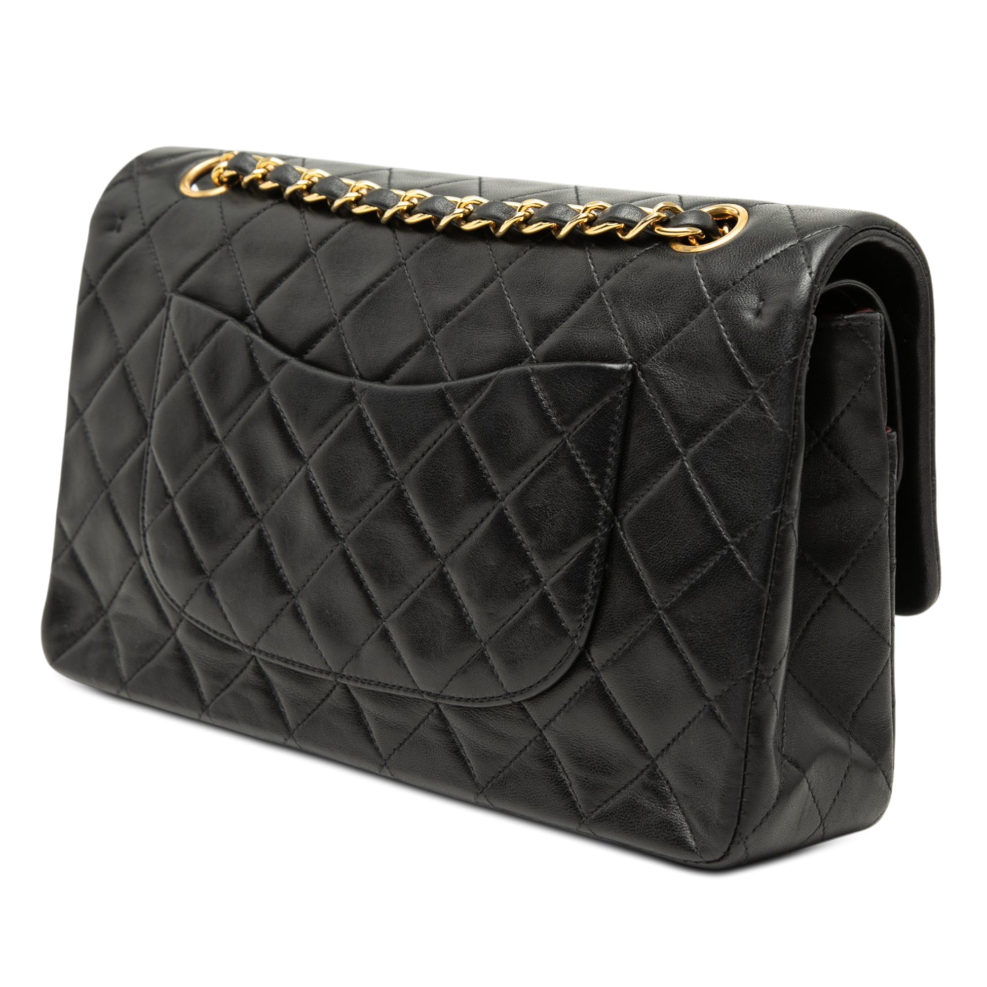 Medium Classic Lambskin Double Flap - Image 2