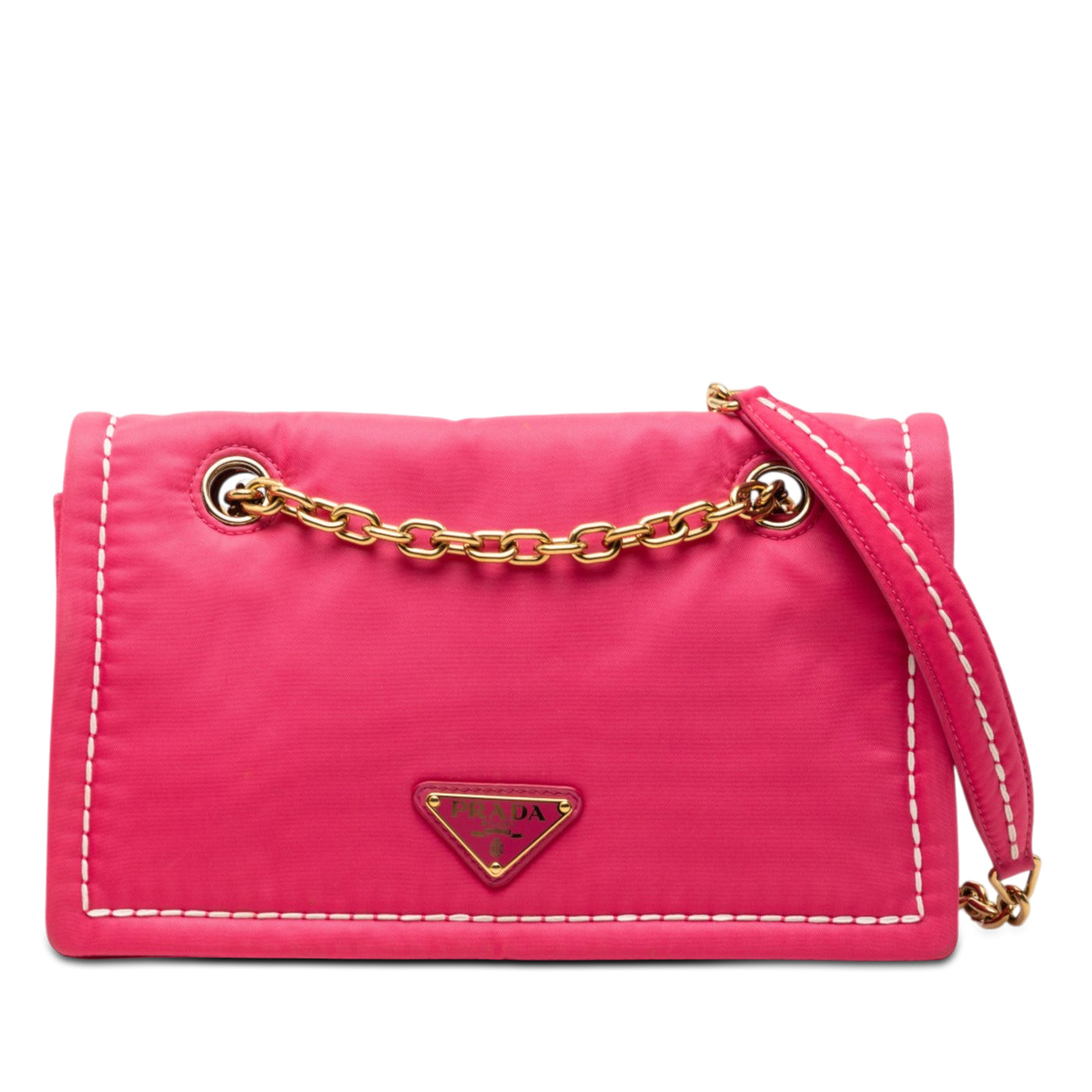 Tessuto Chain Flap Crossbody - Image 1