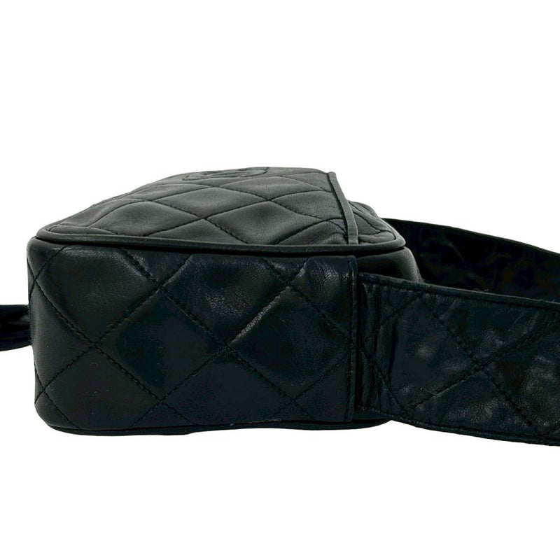 Small CC Quilted Lambskin Tassel Camera Bag - Image 7