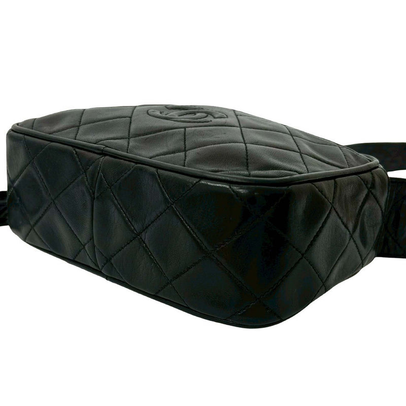 Small CC Quilted Lambskin Tassel Camera Bag - Image 9