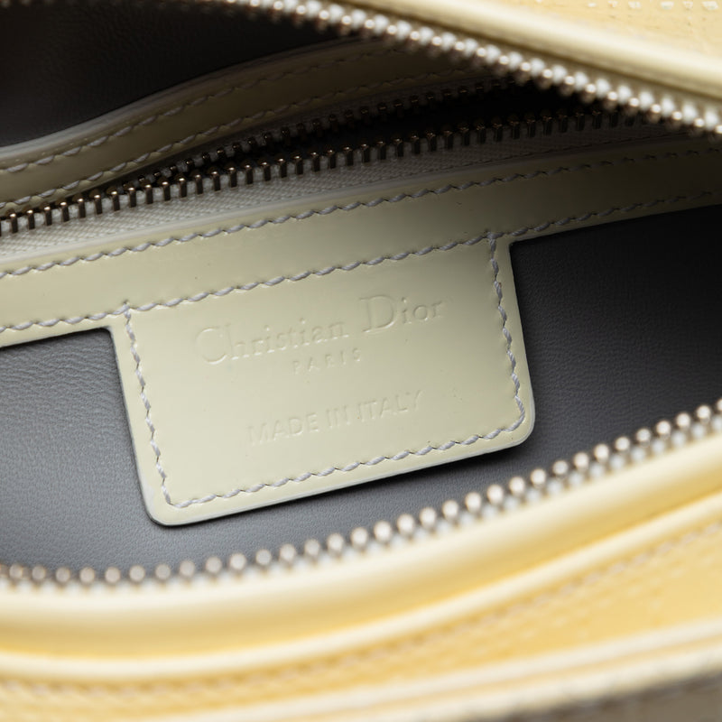 Medium Patent Microcannage Lady Dior - Image 5