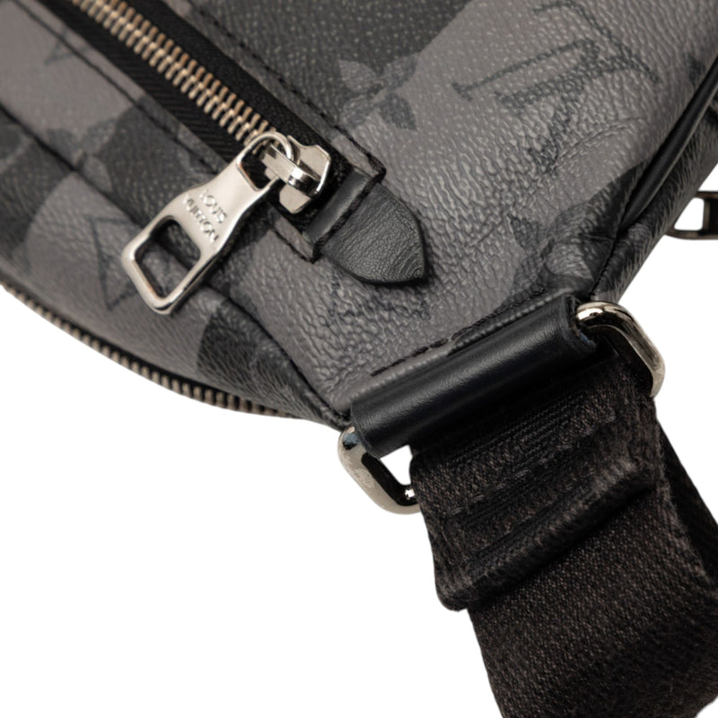 Monogram Eclipse Stripes Modular Sling Bag - Image 8