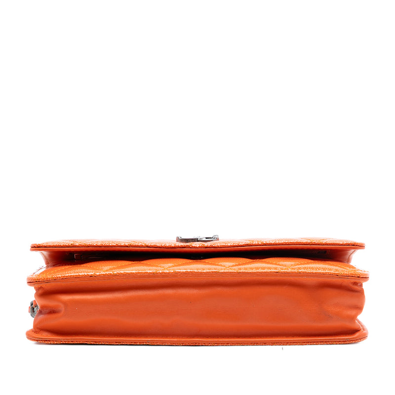 Paris Dallas CC Quilted Patent Goatskin Wallet on Chain - Image 3