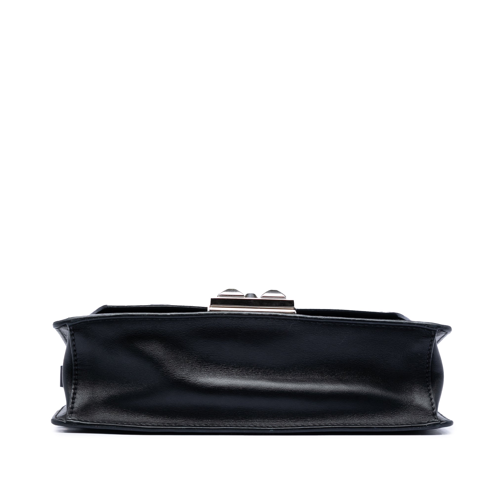 Saffiano Trimmed City Calf Racing Logo Elektra Crossbody - Image 3