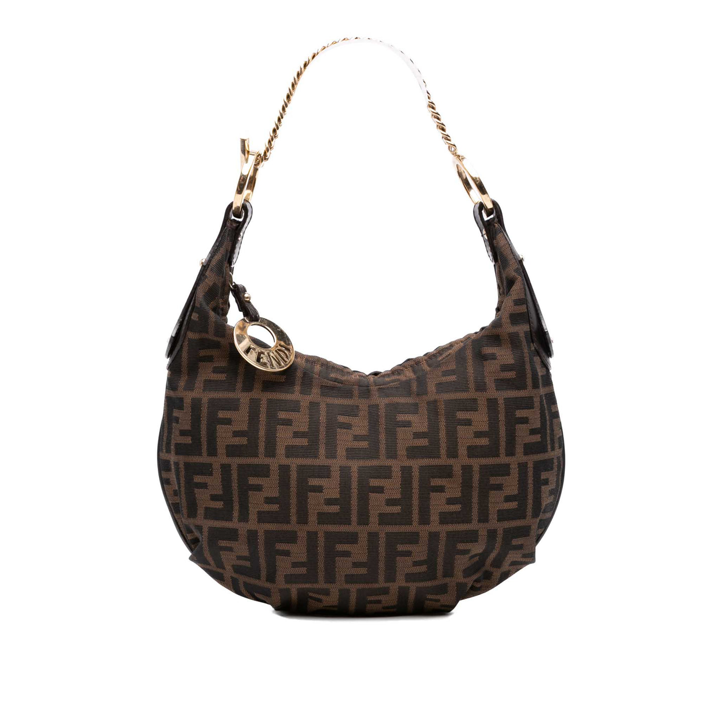 Zucca Canvas Chef Chain Hobo - Image 1