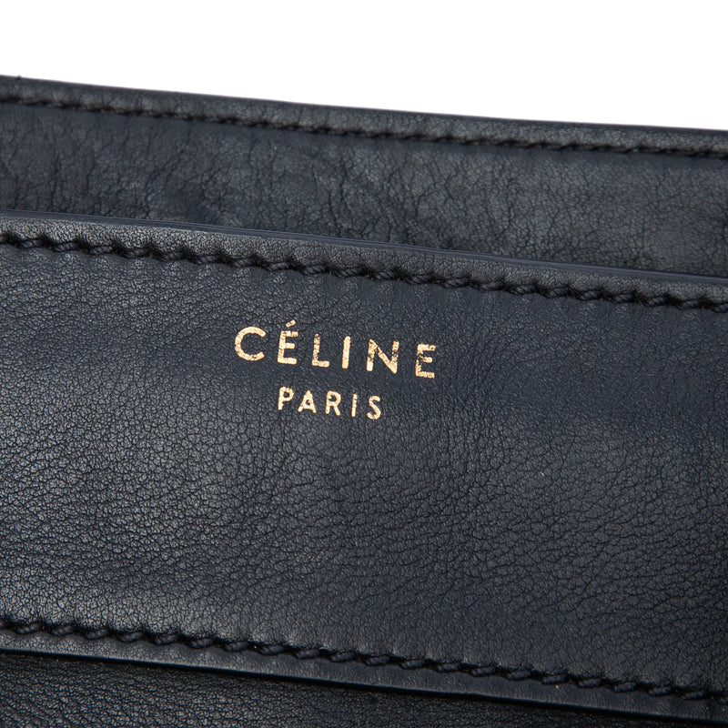 Mini Leather Luggage Tote - Image 5