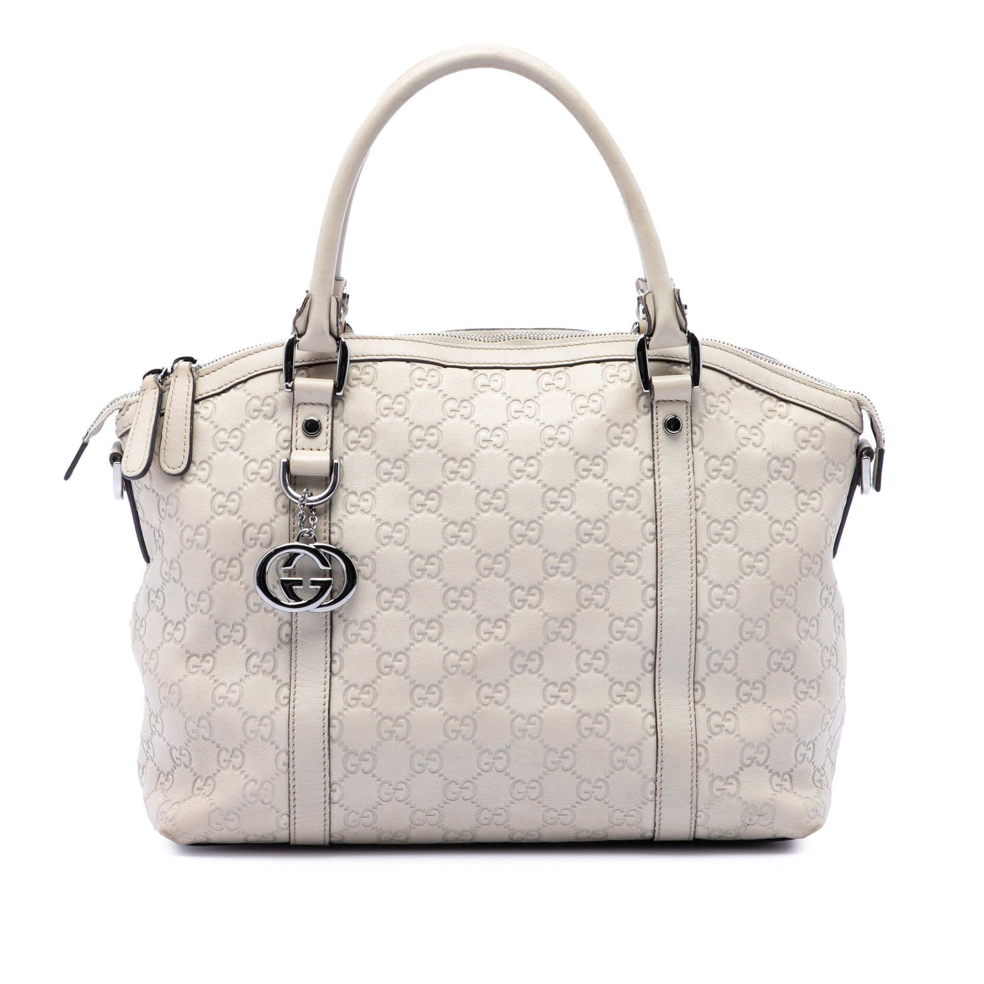 Medium Guccissima GG Charm Dome Satchel - Image 1