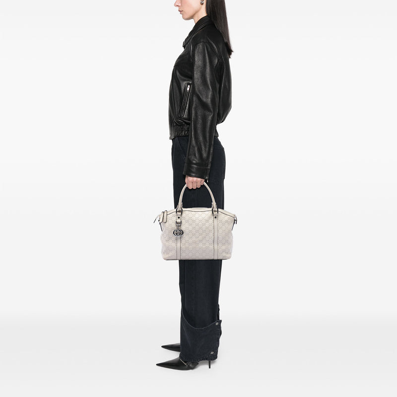 Medium Guccissima GG Charm Dome Satchel - Image 6