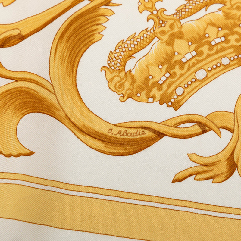 Couronnes Silk Scarf 90 - Image 3