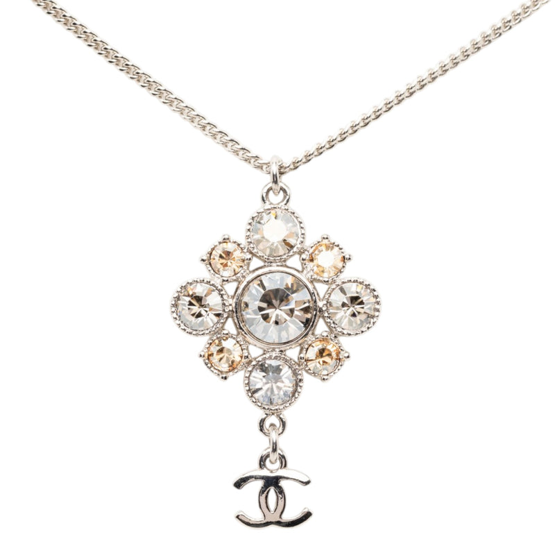 CC Brass Strass Pendant Necklace