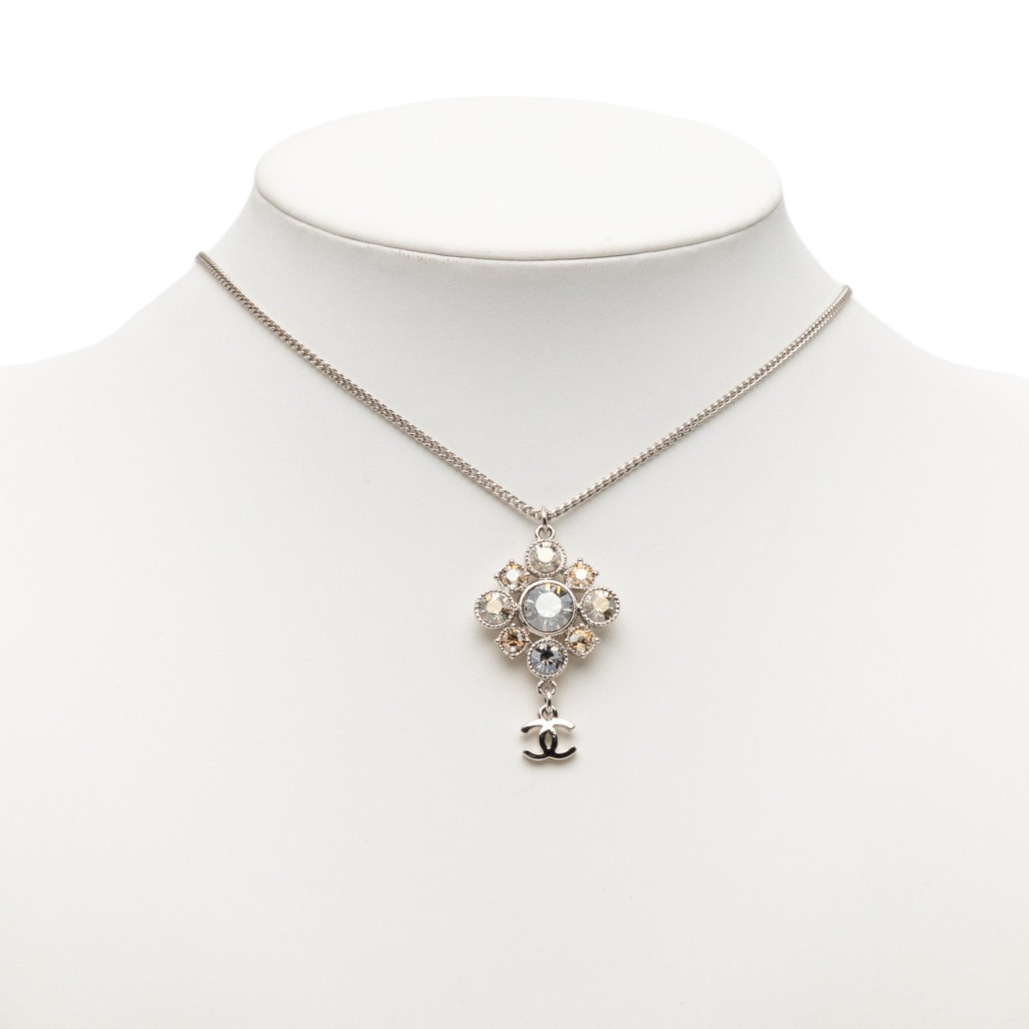 CC Brass Strass Pendant Necklace - Image 5