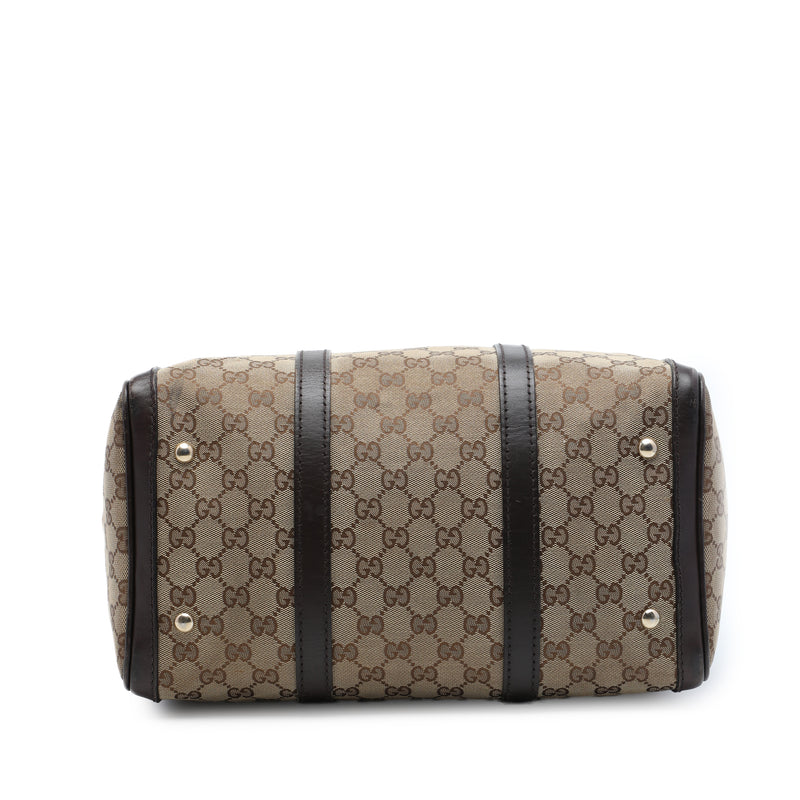 Medium GG Canvas Joy Boston Bag - Image 3