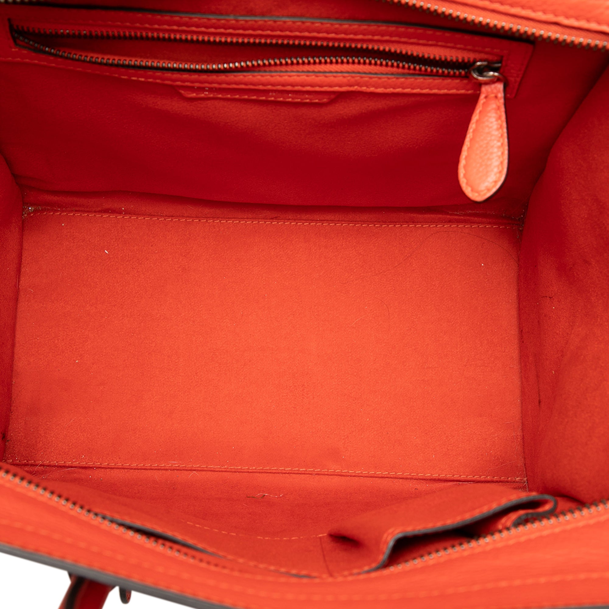 Mini Leather Luggage Tote - Image 4