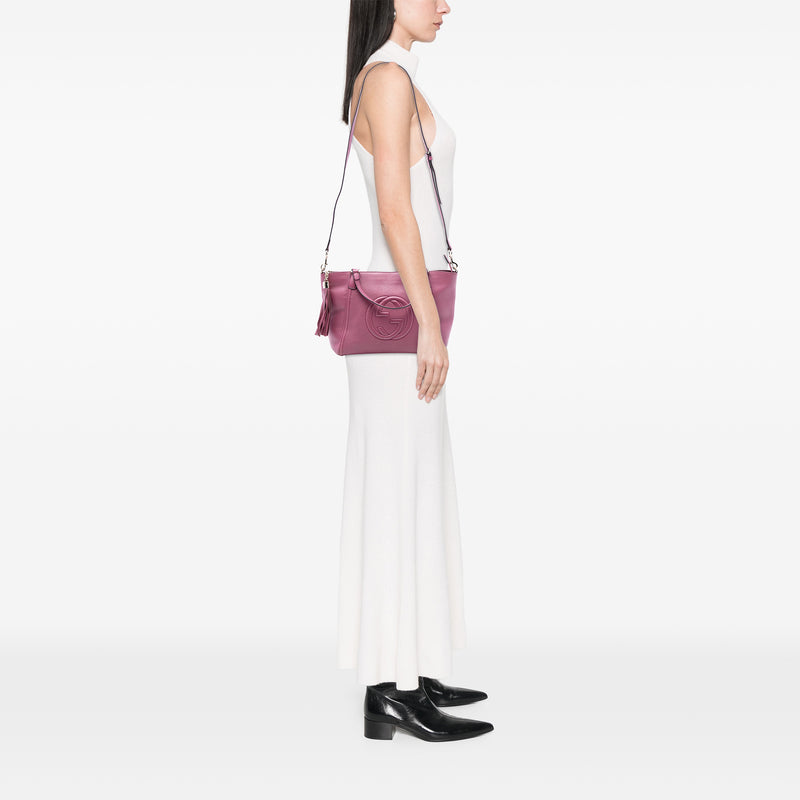 Small Calfskin Soho Cellarius Satchel - Image 7