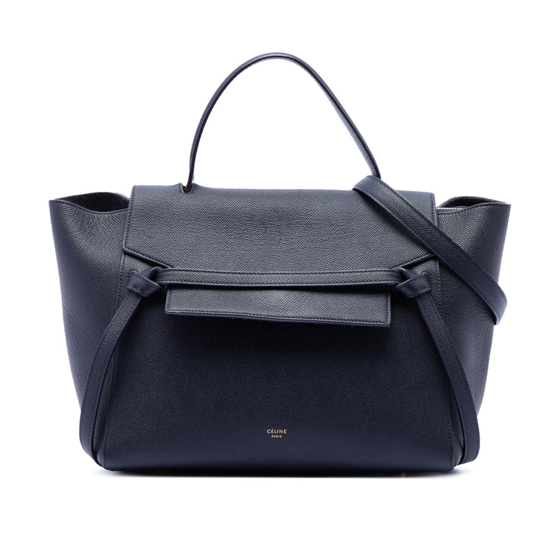 Mini Grained Calfskin Belt Bag