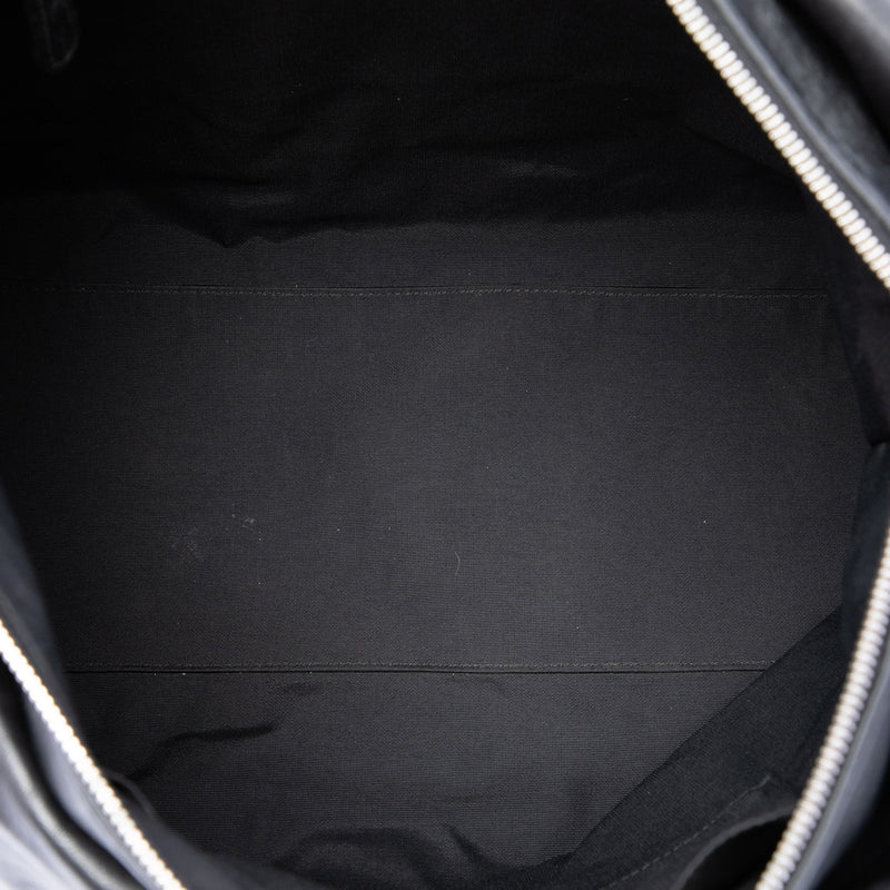 Large Lambskin Cannage Polochon Granville Satchel - Image 4