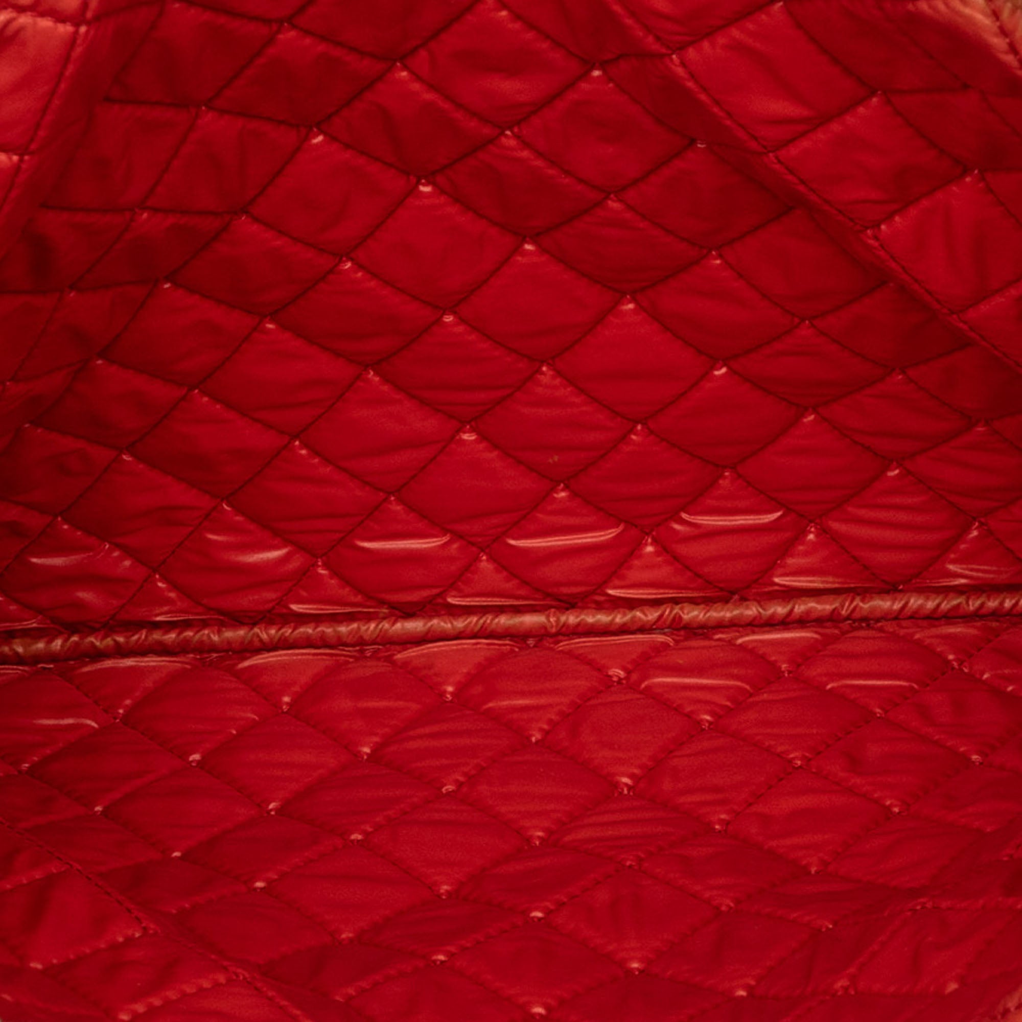 Large Quilted Lambskin O Case Clutch - Image 4
