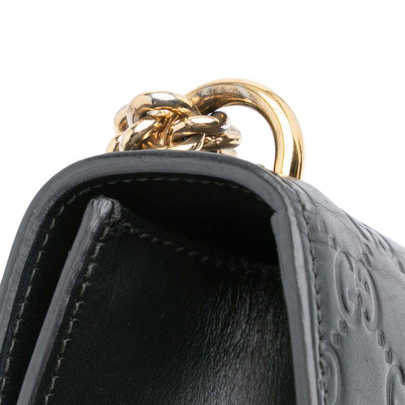 Small Guccissima Padlock Crossbody - Image 10