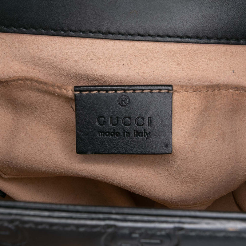 Small Guccissima Padlock Crossbody - Image 5