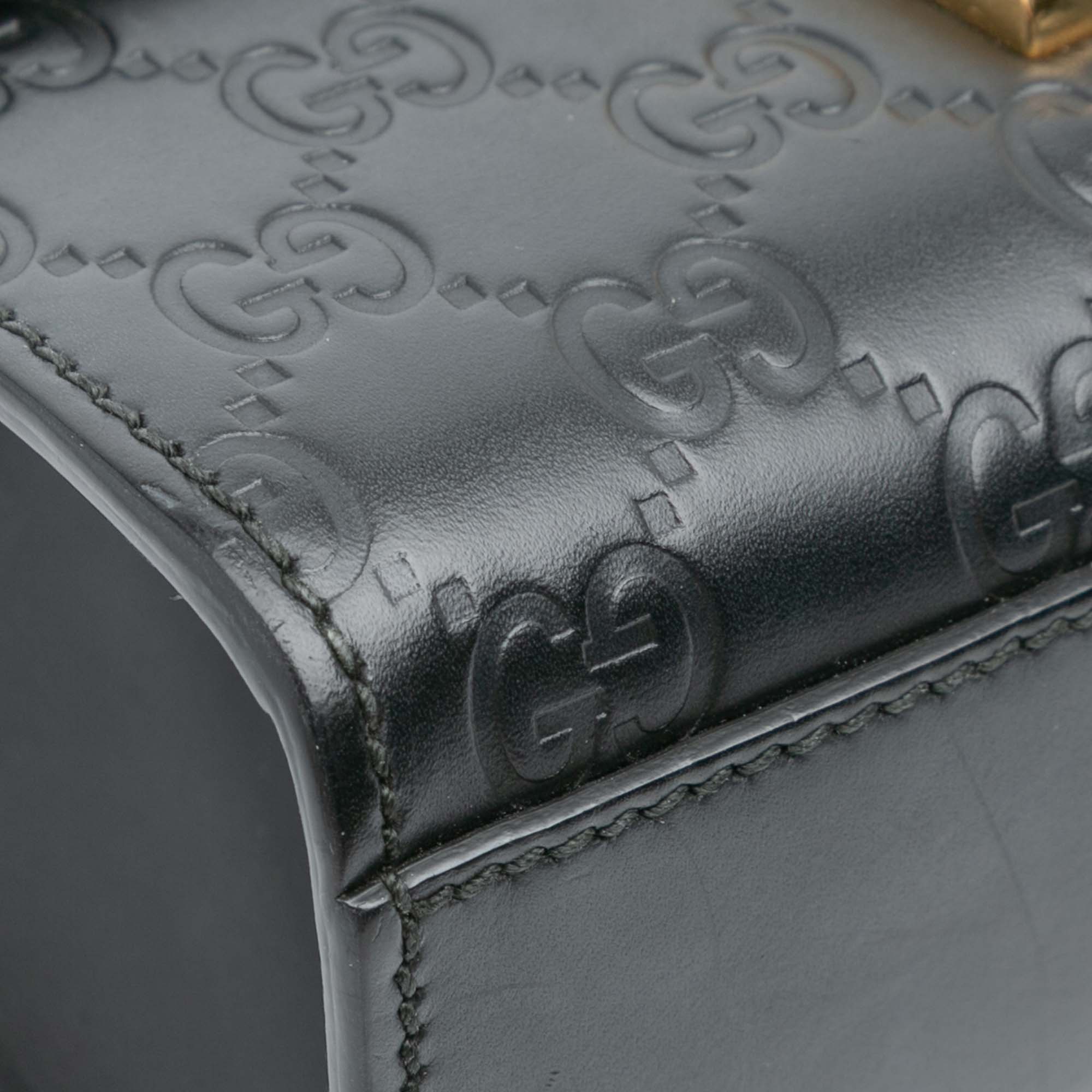 Small Guccissima Padlock Crossbody - Image 7