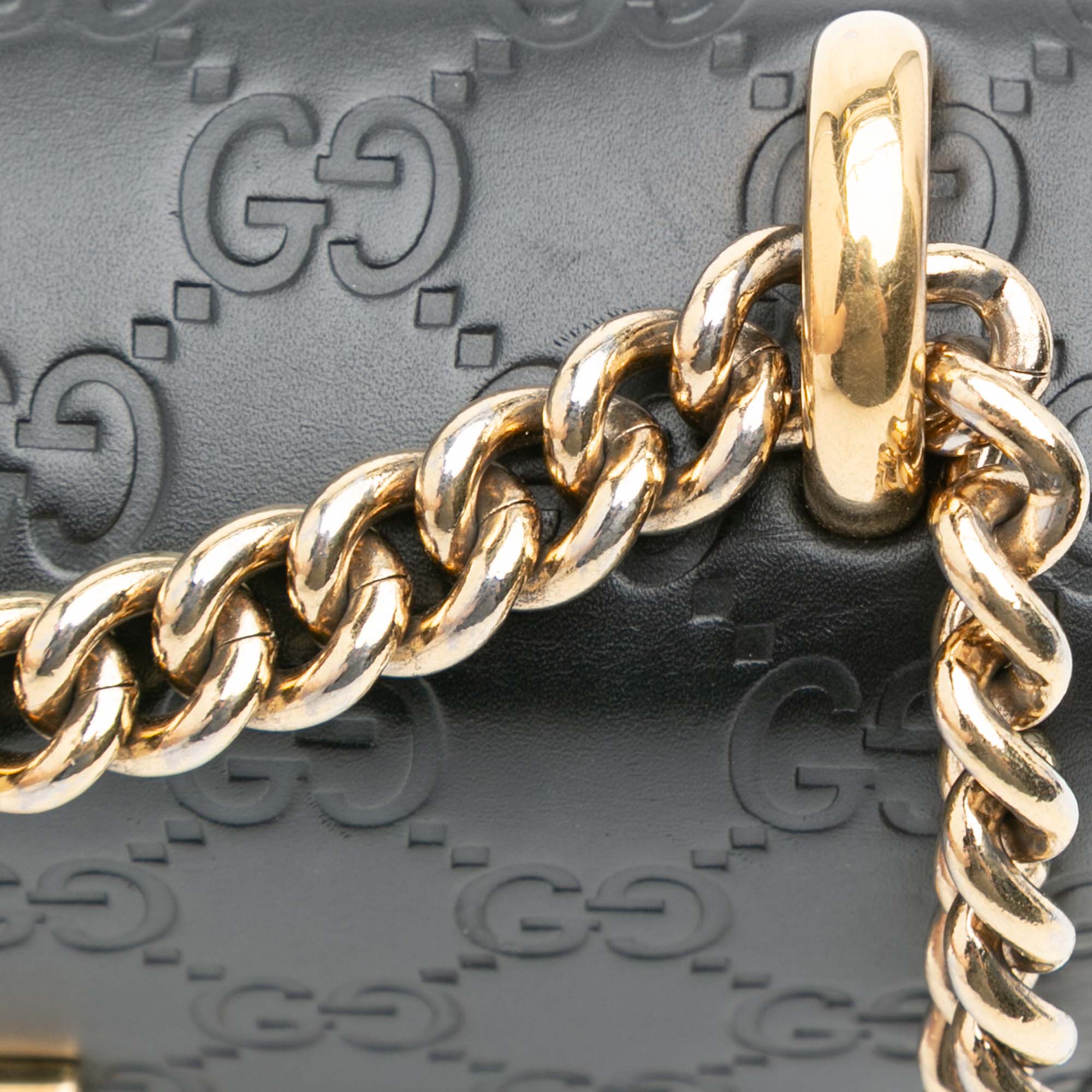 Small Guccissima Padlock Crossbody - Image 9