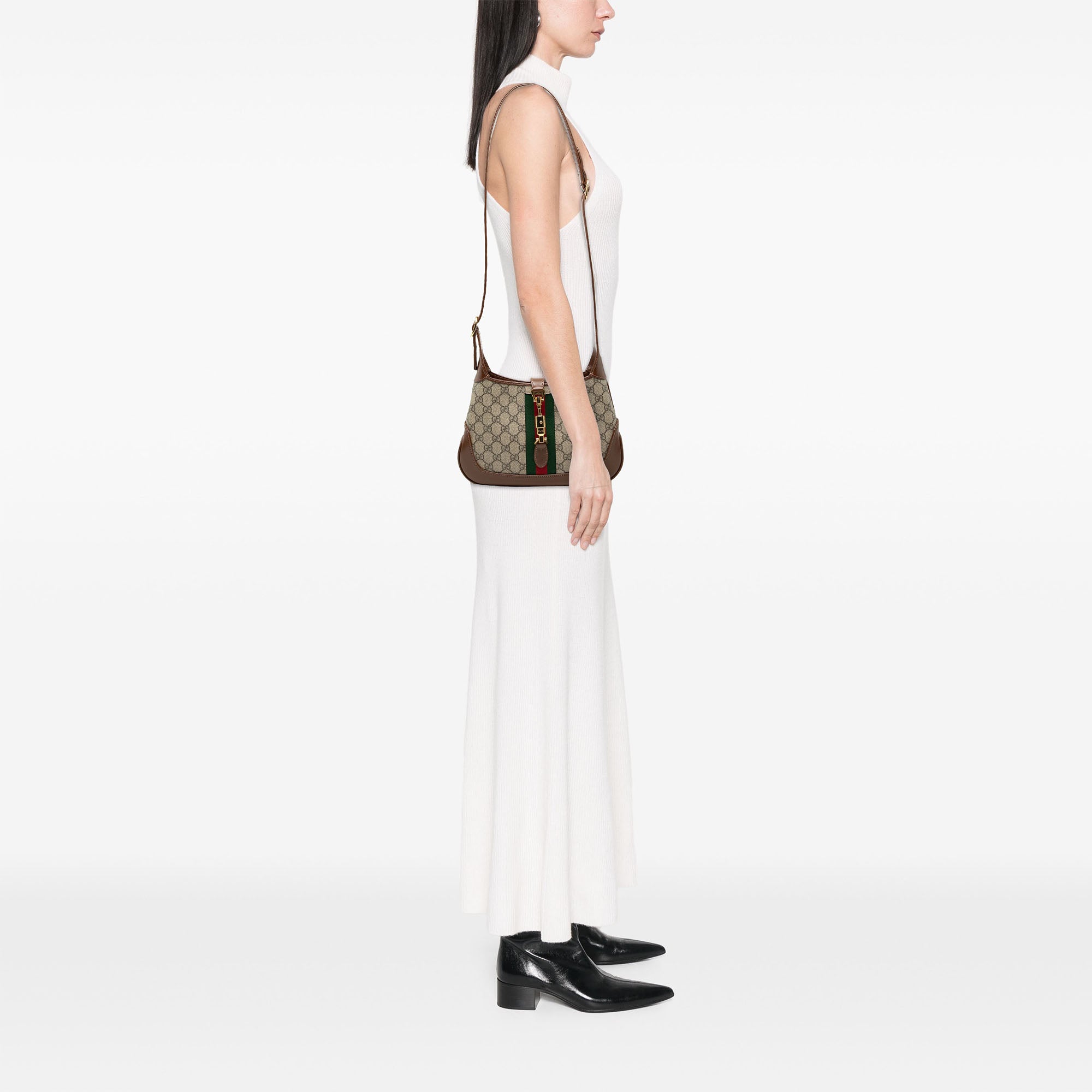 Small GG Supreme Web Jackie 1961 Crossbody - Image 7