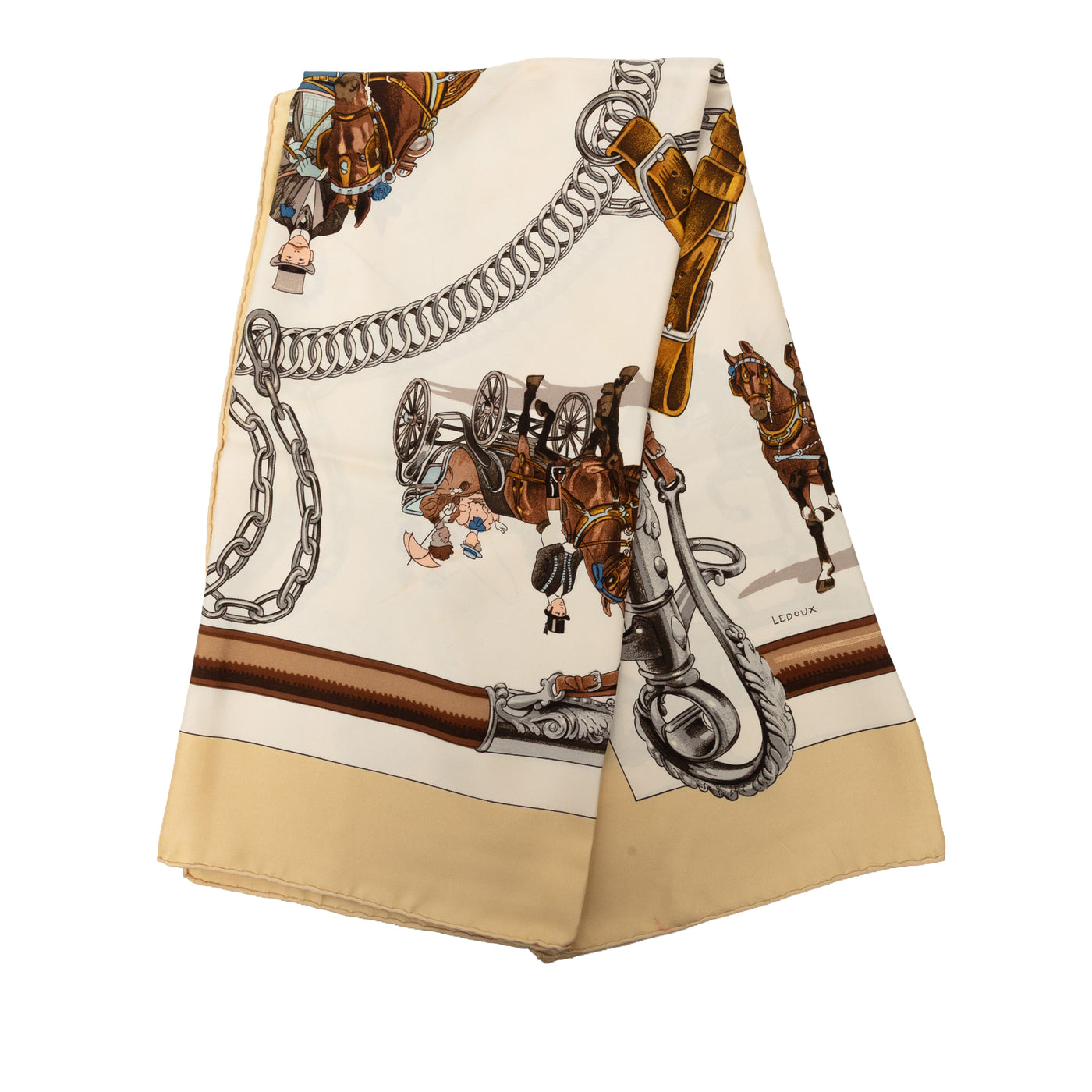 Equipages Silk Scarf 90 - Image 1