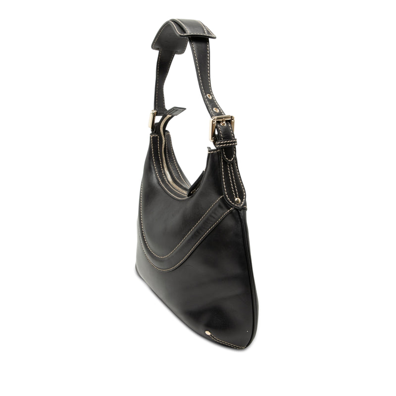 Leather Hysteria Crest Shoulder Bag - Image 2