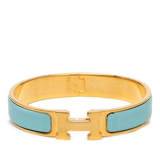 Narrow Enamel Clic H Bracelet GM - Image 1