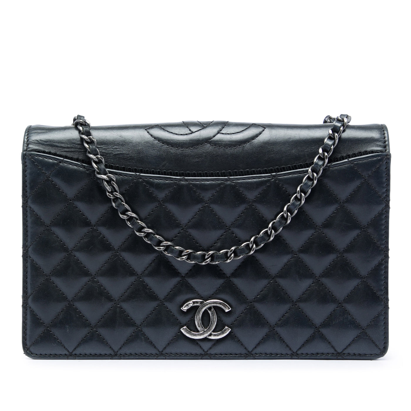 Small Quilted Calfskin Ballerine Flap - Image 1