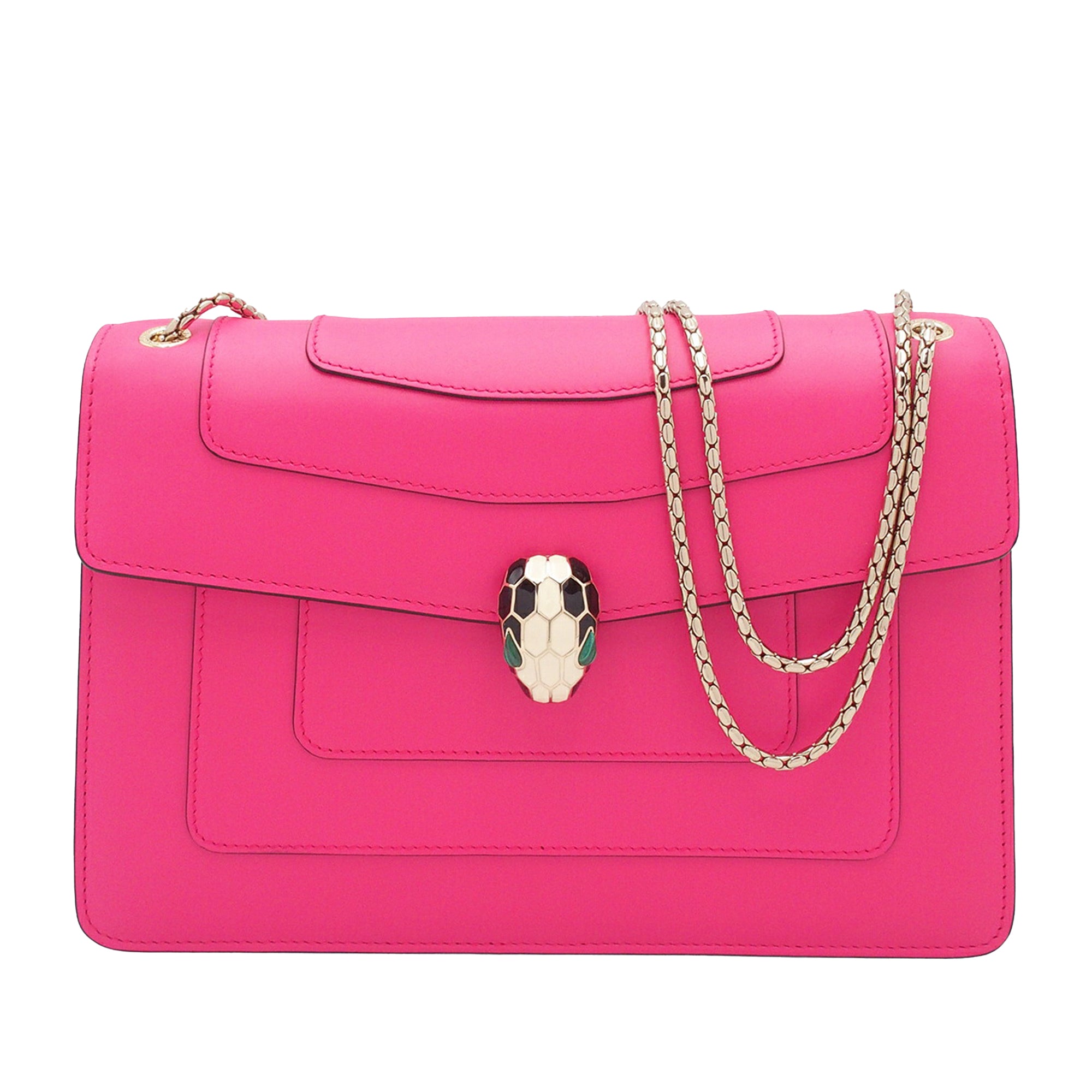 Medium Calfskin Serpenti Forever Shoulder Bag - Image 1