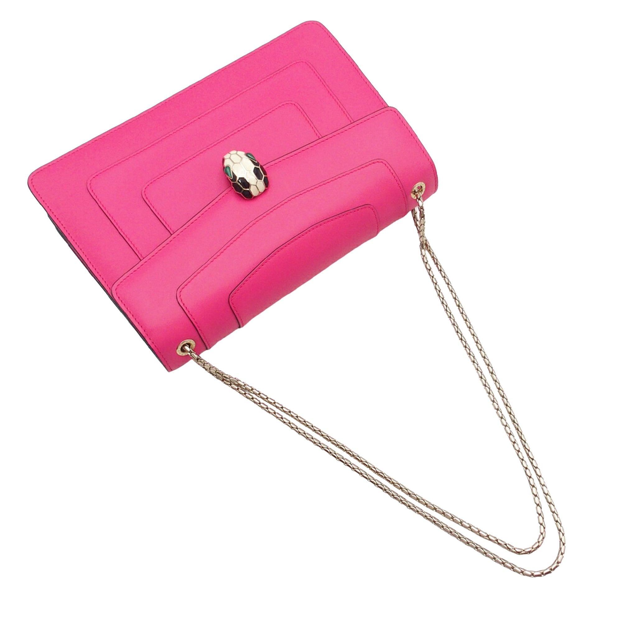Medium Calfskin Serpenti Forever Shoulder Bag - Image 10