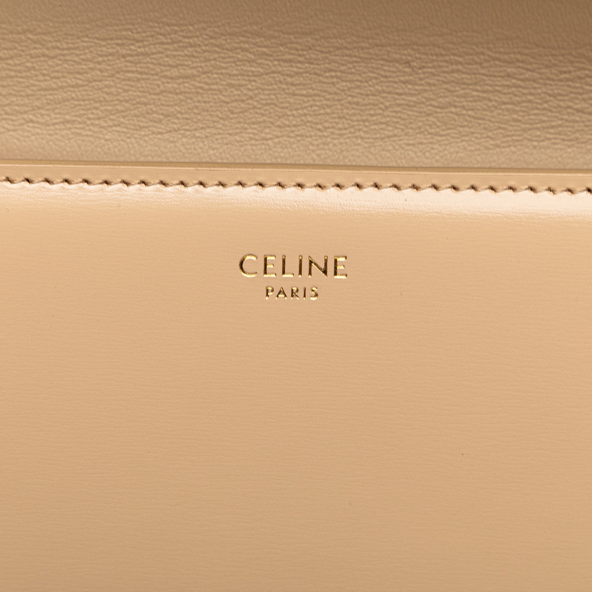 Teen Shiny Calfskin Triomphe Besace Clea Chain Crossbody - Image 5