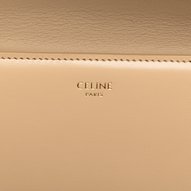Teen Shiny Calfskin Triomphe Besace Clea Chain Crossbody - Image 5