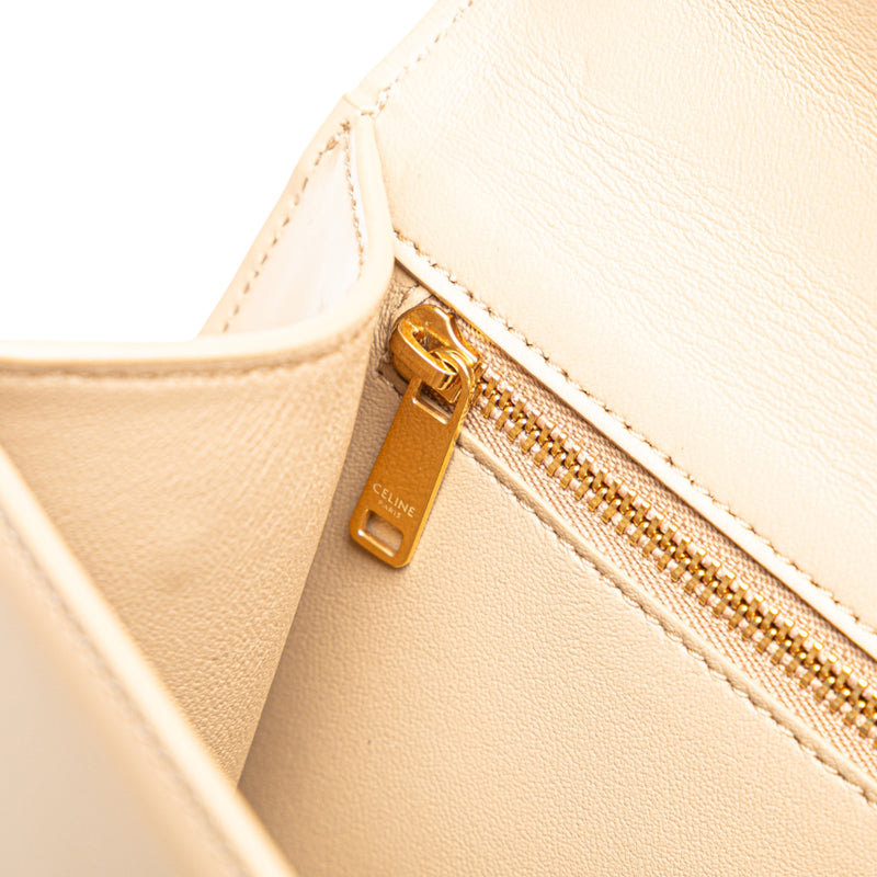 Teen Shiny Calfskin Triomphe Besace Clea Chain Crossbody - Image 9