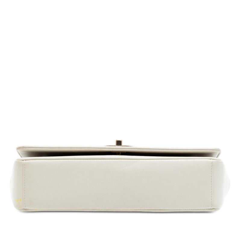 Medium Chevron Sheepskin Mademoiselle Vintage Flap - Image 3