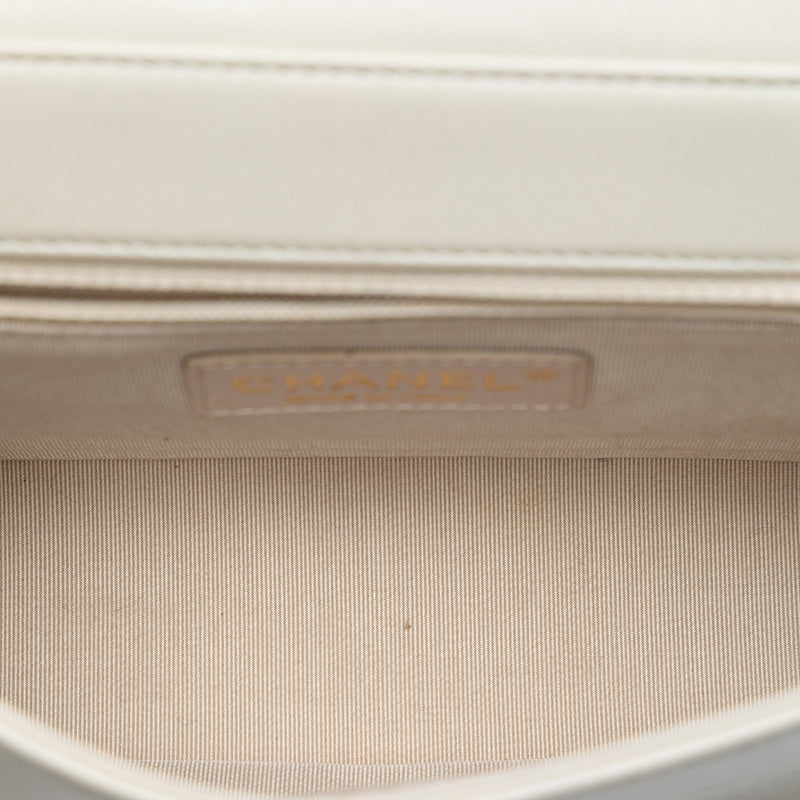 Medium Chevron Sheepskin Mademoiselle Vintage Flap - Image 4