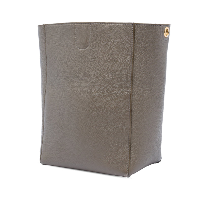 Small Soft Grained Calfskin Seau Sangle Bucket Bag - Image 2
