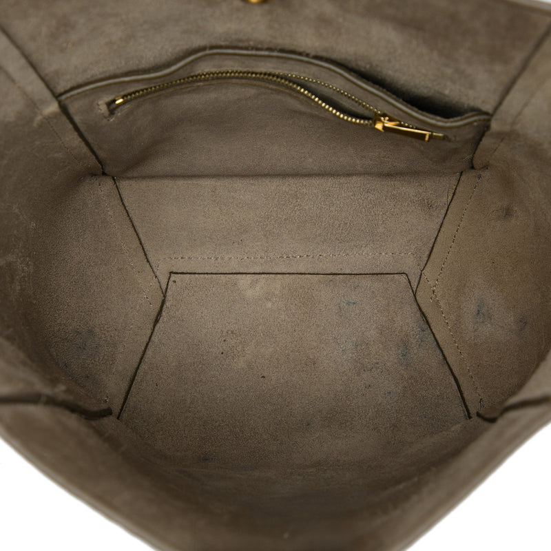 Small Soft Grained Calfskin Seau Sangle Bucket Bag - Image 4