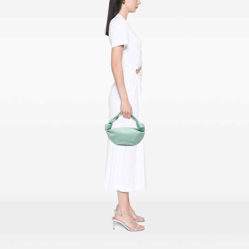 Calfskin Double Knot Handbag - Image 6