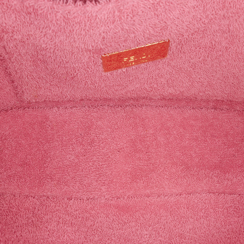 Embossed Terry Cloth FF 1974 Convertible Belt Baguette - Image 4