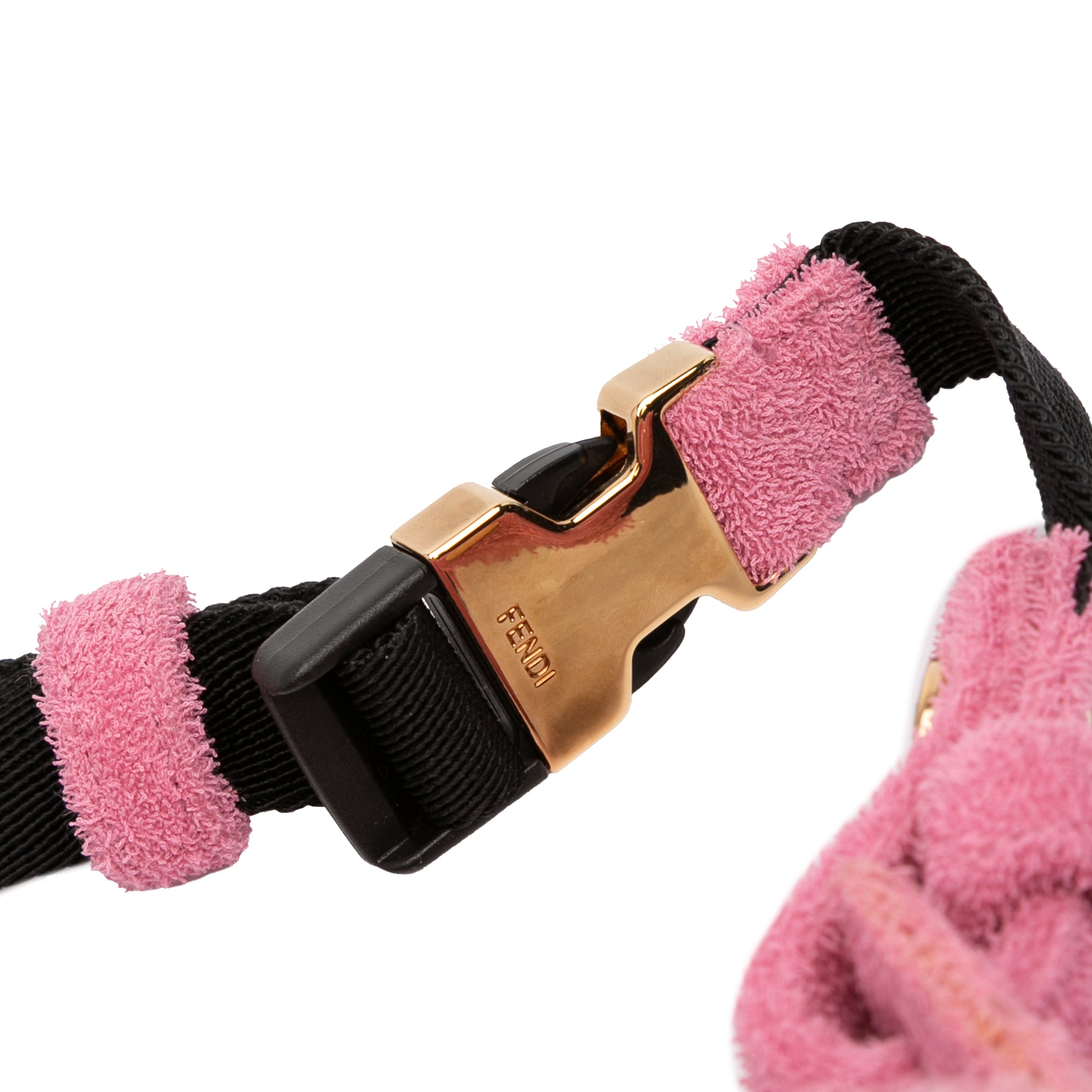 Embossed Terry Cloth FF 1974 Convertible Belt Baguette - Image 9