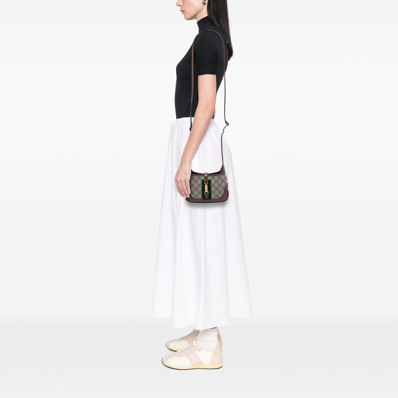 Mini GG Supreme Web Jackie 1961 Crossbody - Image 7