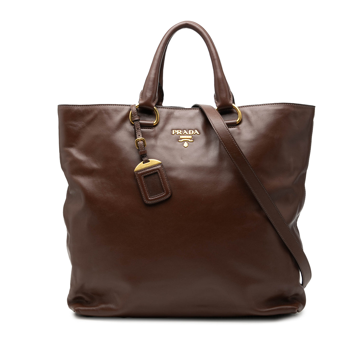Soft Calf Open Convertible Tote - Image 1