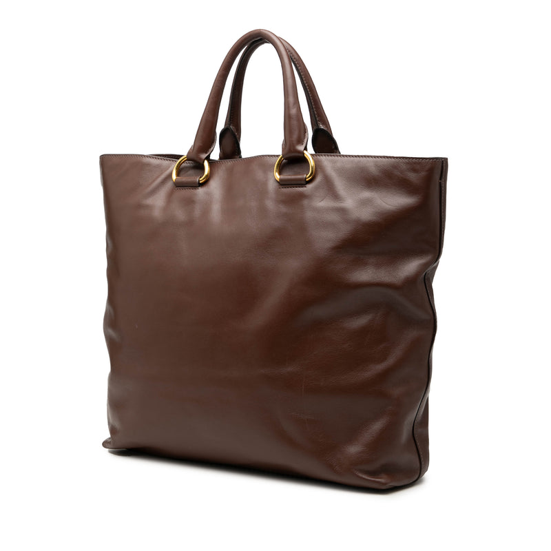 Soft Calf Open Convertible Tote - Image 2