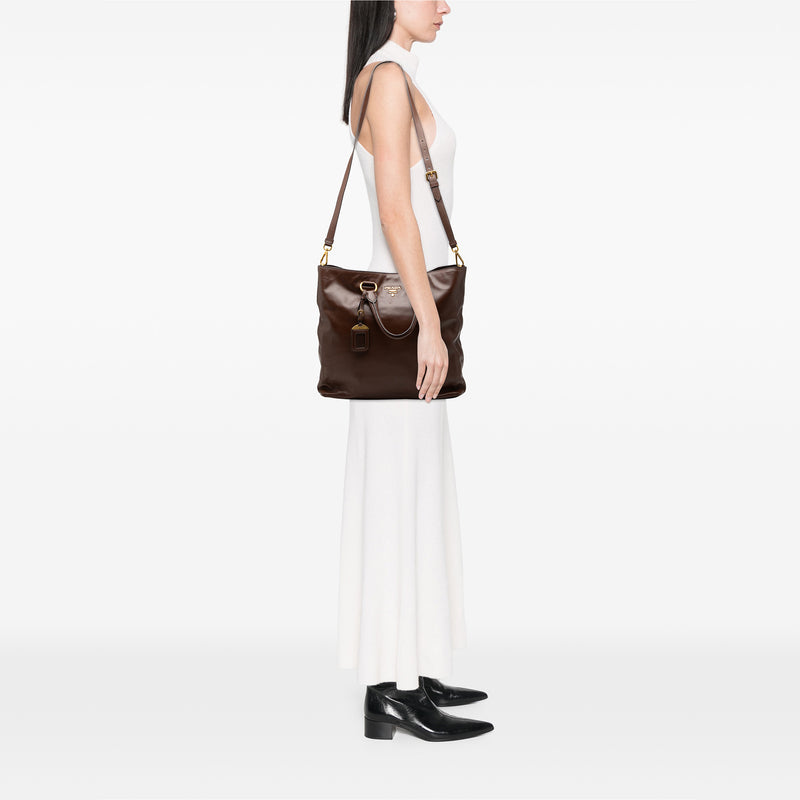 Soft Calf Open Convertible Tote - Image 6