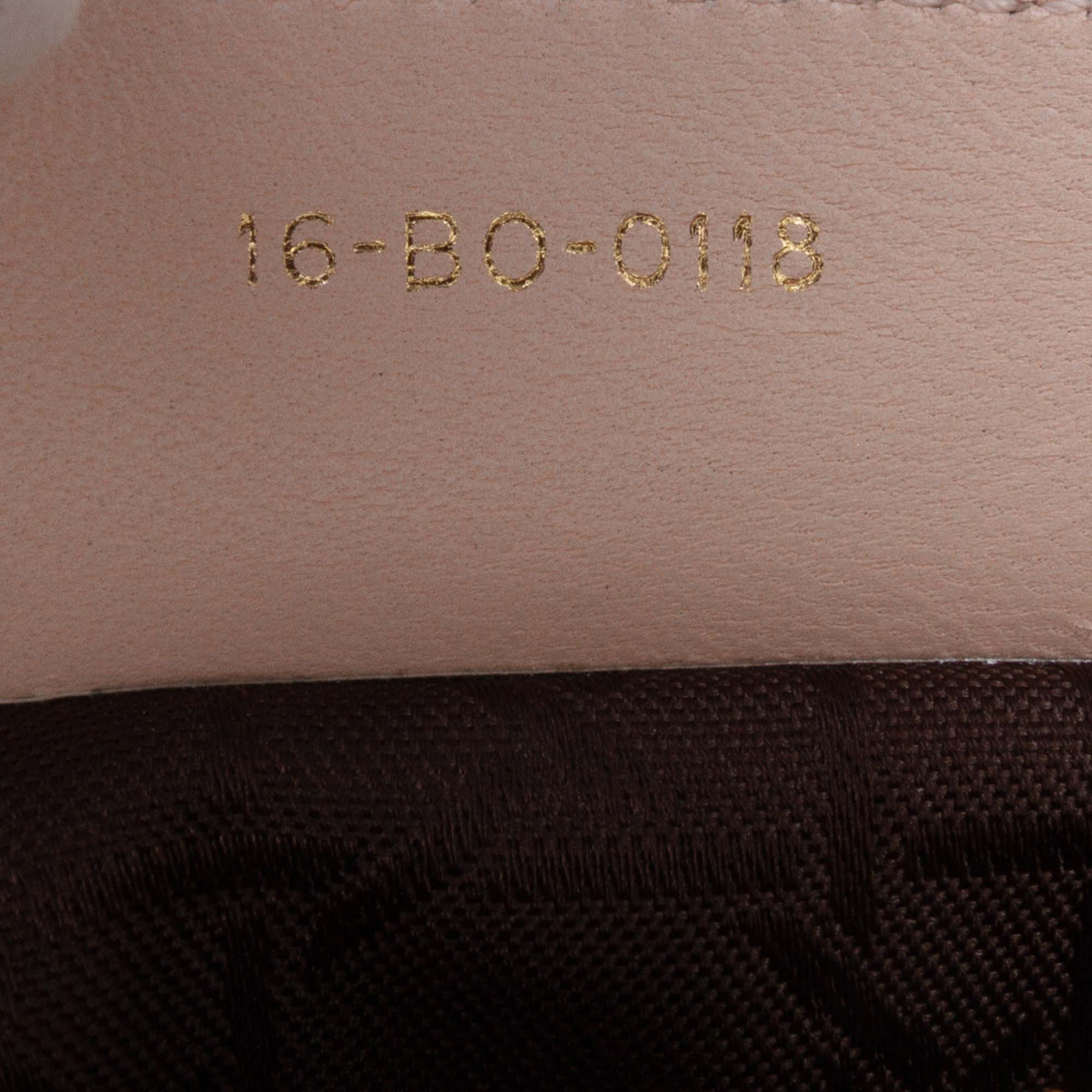 Large Lambskin Cannage Lady Dior - Image 7