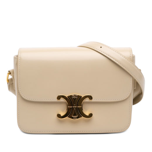 Teen Shiny Calfskin Triomphe Crossbody - Image 1