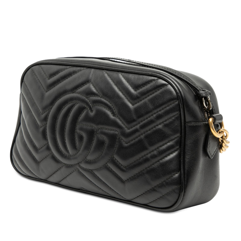 Small GG Marmont Matelasse Calfskin Crossbody - Image 2