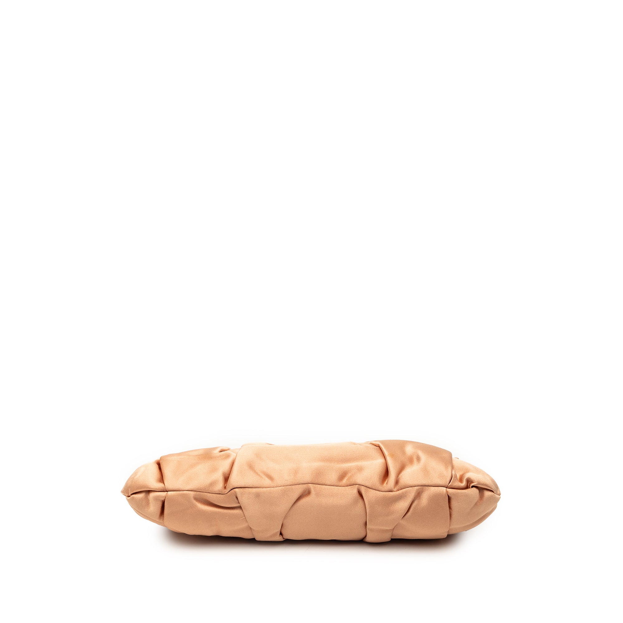 Pleated Satin Flap Clutch - Image 3